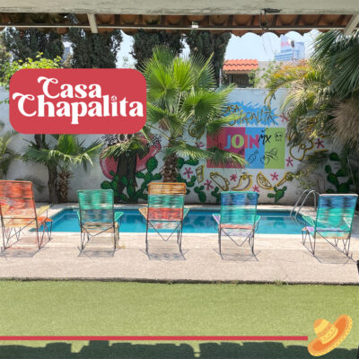 Alojamiento para estudiantes en México con alberca en Casa Chapalita, ideal para Erasmus y coliving en Guadalajara.